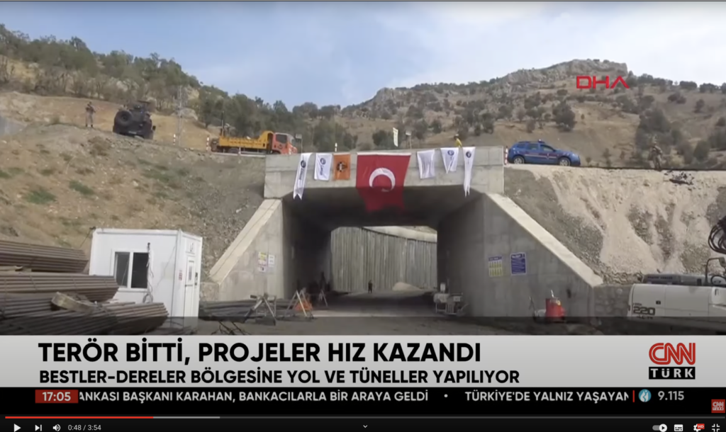 The Shadow of Terrorism was Dispelled with the Success of the Project: New Road and Tunnels to Bestler-Dereler Region